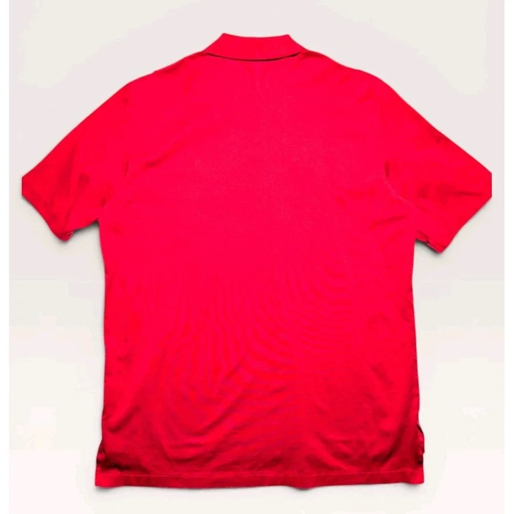 Polo Golf Ralph Lauren Red Polo Shirt Men's Large Classic‎ Preppy Golf